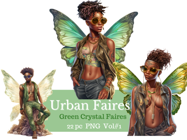 Urban Male and Female Fairies