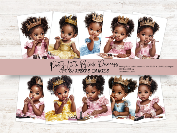 Pretty Little Black Princess Jpg stock images