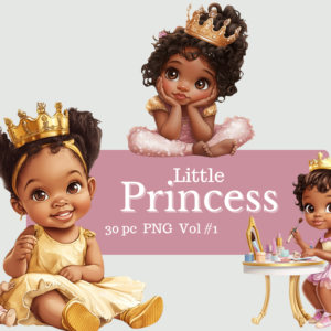 Little Princess, Black Toddler Princess