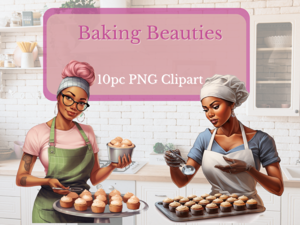 Baking Beauties PNGs
